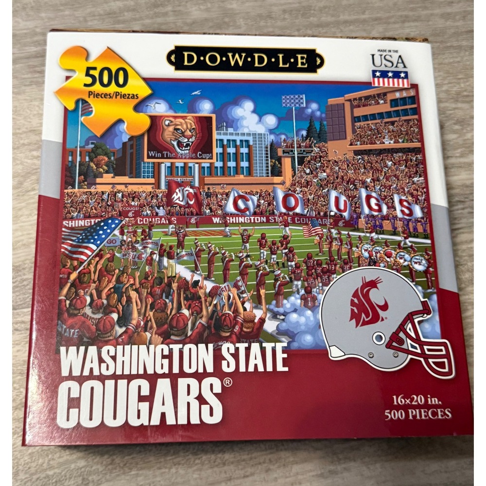 Dowdle‎ Washington State Cougars 500 Piece Jigsaw Puzzle Collegiate